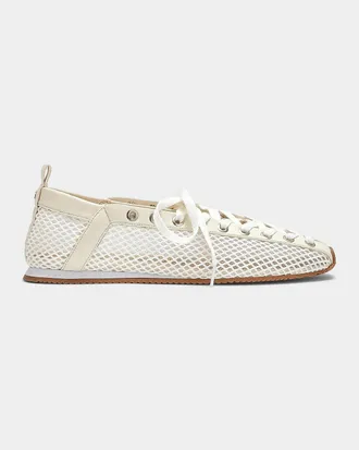 Ganni Sporty Ballerina Mesh Flats