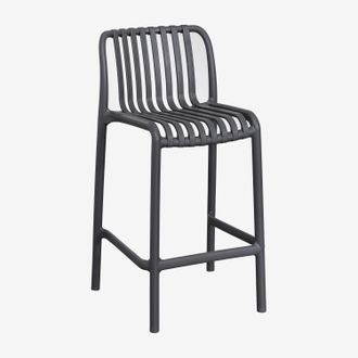 Sklum Sklum - Pack De 2 Taburetes Altos De Jard&iacute;n Apilables En Polipropileno Wendell