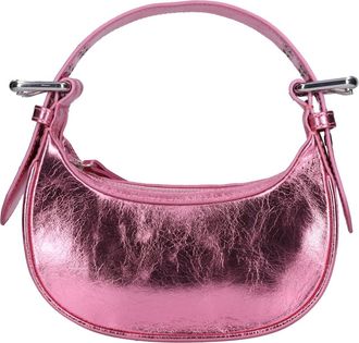 by FAR Leren Handtas - Dames - Handtassen - Roze - ONE Size - Leer - Tassen