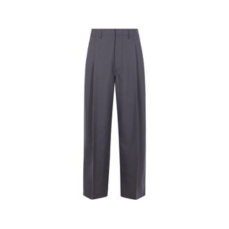 Christophe Lemaire Pleated Tailored Trousers