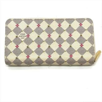 Louis Vuitton Pre-owned Wallets, female, White, Size: ONE SIZE Pre-owned Fabric Wallet