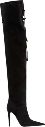 Giuseppe Zanotti Schoenen, Dames, Zwart, 38 EU, Over-knee Boots