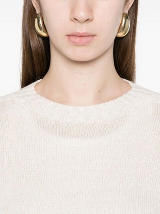 Fabiana Filippi Wool Blend Sweater - Cream