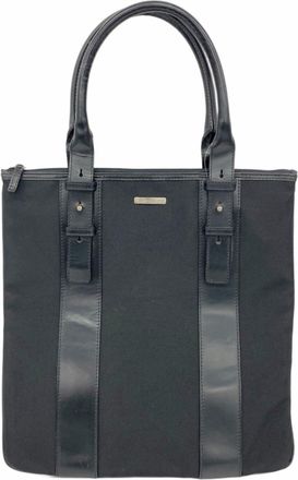Ferragamo Black Nylon Tote Bag (Pre-Owned)