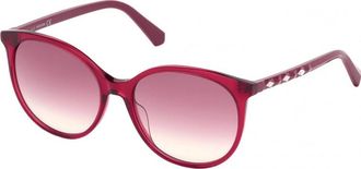 Swarovski Womens SK-0223-72T SK 0223 56 72T Sunglasses - Pink - One Size