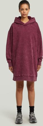 G-Star A Line Sweaterjurk - Rood - Dames