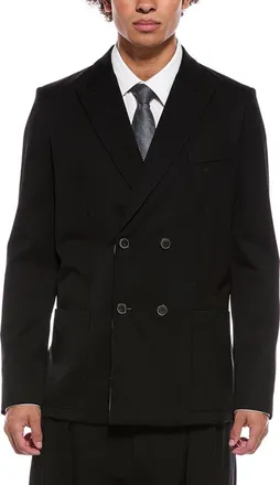 Valentino Giacca Wool-Blend Tasche Jacket