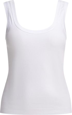 Brunello Cucinelli Jersey Tank Top With Jewel