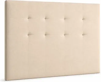 Home Heavenly Home Heavenly - Cabecero Cama Tapizado Olson, Acolchado Para Cama Individual O Matrimonial, No Incluye Herrajes 150 Cm Color: Beige