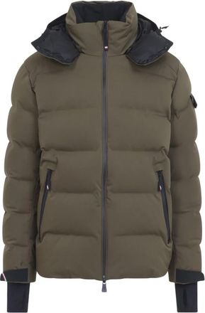 Moncler Montgetech Jacket - Heren - Winterjassen - Groen - M - Leer - Jassen