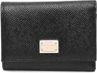 Dolce & Gabbana Dauphine Portemonnee - Dames - Portefeuilles - Zwart - ONE Size - Leer - Accessoires