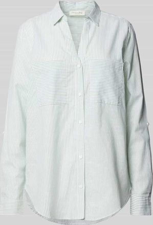 Christian Berg Relaxed Fit Hemdbluse mit Brusttaschen in Lind, Größe 38