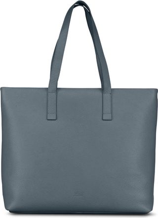 Jost Tromsoe Business Shopper Leather Bag with Laptop Compartment Petrol