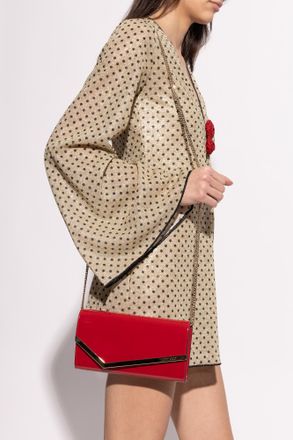 Jimmy Choo London Emmie Clutch, Womens, Red