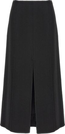 Ermanno Scervino Black Long cloth skirt