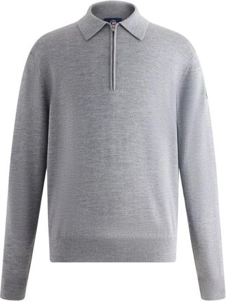 Fusalp Clovis Sweater - Heren - Ronde hals truien - Grijs - S - Wol - Truien & Vesten