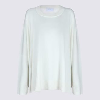 Malo White Cashmere Knitwear