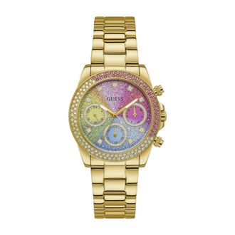 Guess Accessoires, Dames, Geel, ONE Size, Sol Horloge