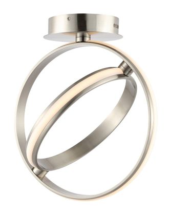 Jonathan Y Designs Jonathan Y Nicol Led Semi Flush Mount