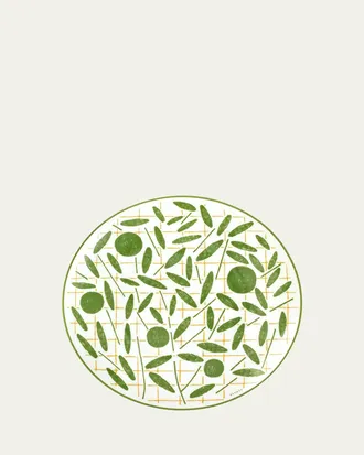 Hermès A Walk in the Garden Dessert Plate