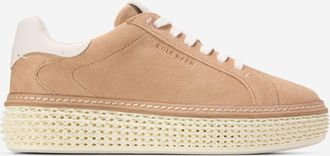 Cole Haan Womens GrandPr&oslash; Court Skyweave Sneakers - Beige Size 9