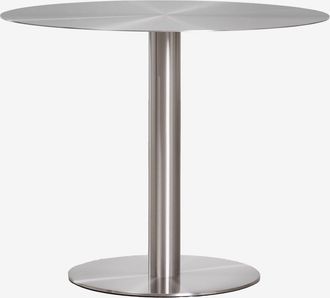 Sklum Mesa De Comedor Redonda En Acero Inoxidable Xiren Sklum &Oslash;120 Cm