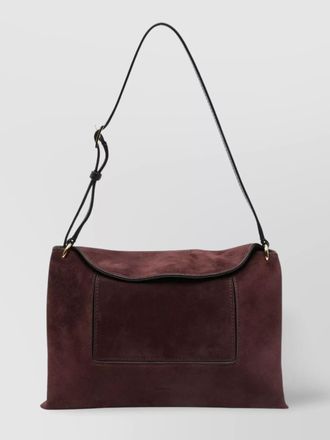 Wandler shoulder bags with adjustable strap and front pocket
