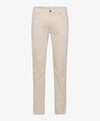Brax Mens Style Chuck Hi-Flex Light Pants In Beige