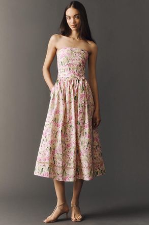 En Saison Arya Cotton Plus Midi Dress