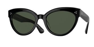 Oliver Peoples OV5355SU Roella Polarized 10059A Womens Sunglasses Black Size 55