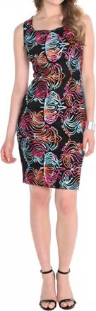 Frank Lyman Design Knit Tank Dress In Multi