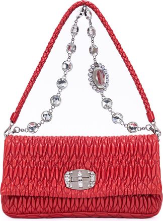 Miu Miu Crystal Cloque Clutch