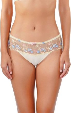 Huit Amour Dete Bikini Tanga Bottom In Yellow