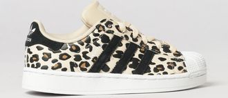 adidas Sneaker Superstar II da bambino con stampa animalier e punta a conchiglia
