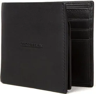 Momo Design Mens Wallet Black Leather Bags