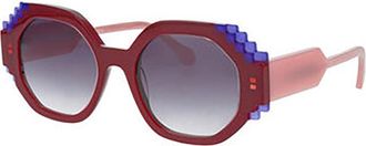Face &agrave; Face Fizz 1 2921 Womens Sunglasses Burgundy Size 53