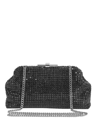 Reiss Adaline Crystal Clutch Bag
