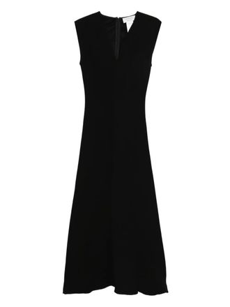 Sportmax SPXPECORA V-neck maxi dress - Black