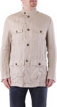 Husky Linen Mens Coat