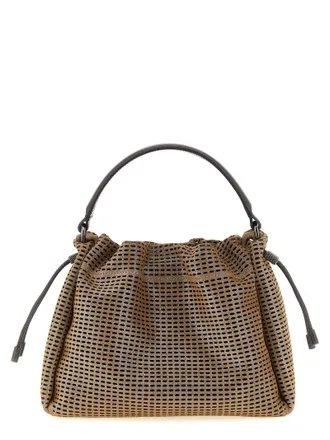 Brunello Cucinelli Womens Bucket Mellow Small Handbag