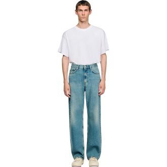 Sandro Baggy jeans in Blue at Nordstrom, Size 3233