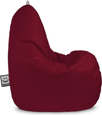 Happers Happers - Puff Pera Relax Polipiel Granate Infantil Granate