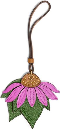 Aim&eacute;e Floral Mirror Bag Charm in Purple Multi at Nordstrom