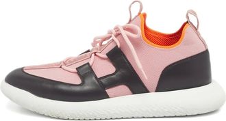 Herm&egrave;s Sneakers Duel in pelle - Rosa