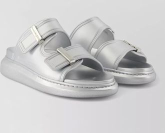 Alexander McQueen rubber slides