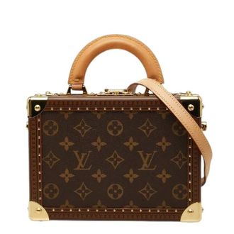 Louis Vuitton Borsa Pre-owned Petit Valise Monogram - - Pre-owned - Donna - Marrone - ONE SIZE