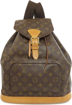 Louis Vuitton Monogram Monogram Canvas Backpack (Pre-Owned)