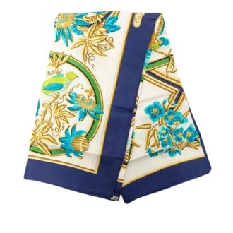 Herm&egrave;s Pre-owned Caraibes Sjaal - Dames - Pre-owned - Veelkleurig - Maat: ONE Size Zijde