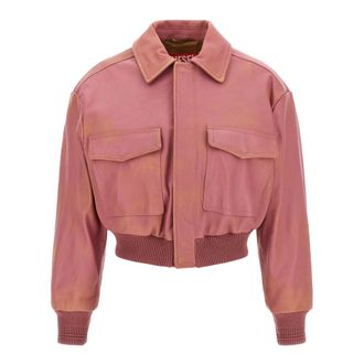 Diesel L-Avia Jacket - Dames - Bomber jackets - Roze - XS - Katoen - Jassen