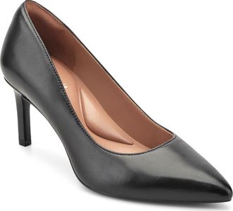 Easy Spirit Cristel Pump in Black Smooth at Nordstrom, Size 6.5